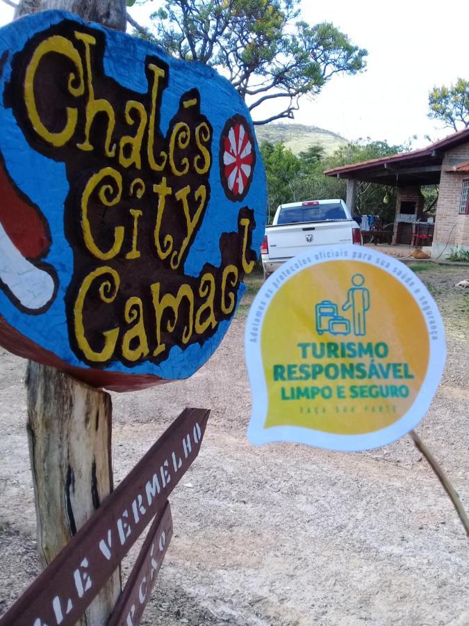 Chales City Camael Сан-Томе-дас-Летрас Экстерьер фото